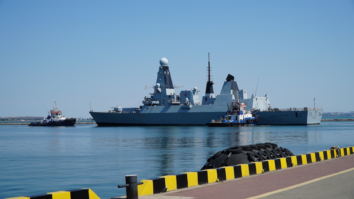Daring-class air-defence destroyer HMS Duncan